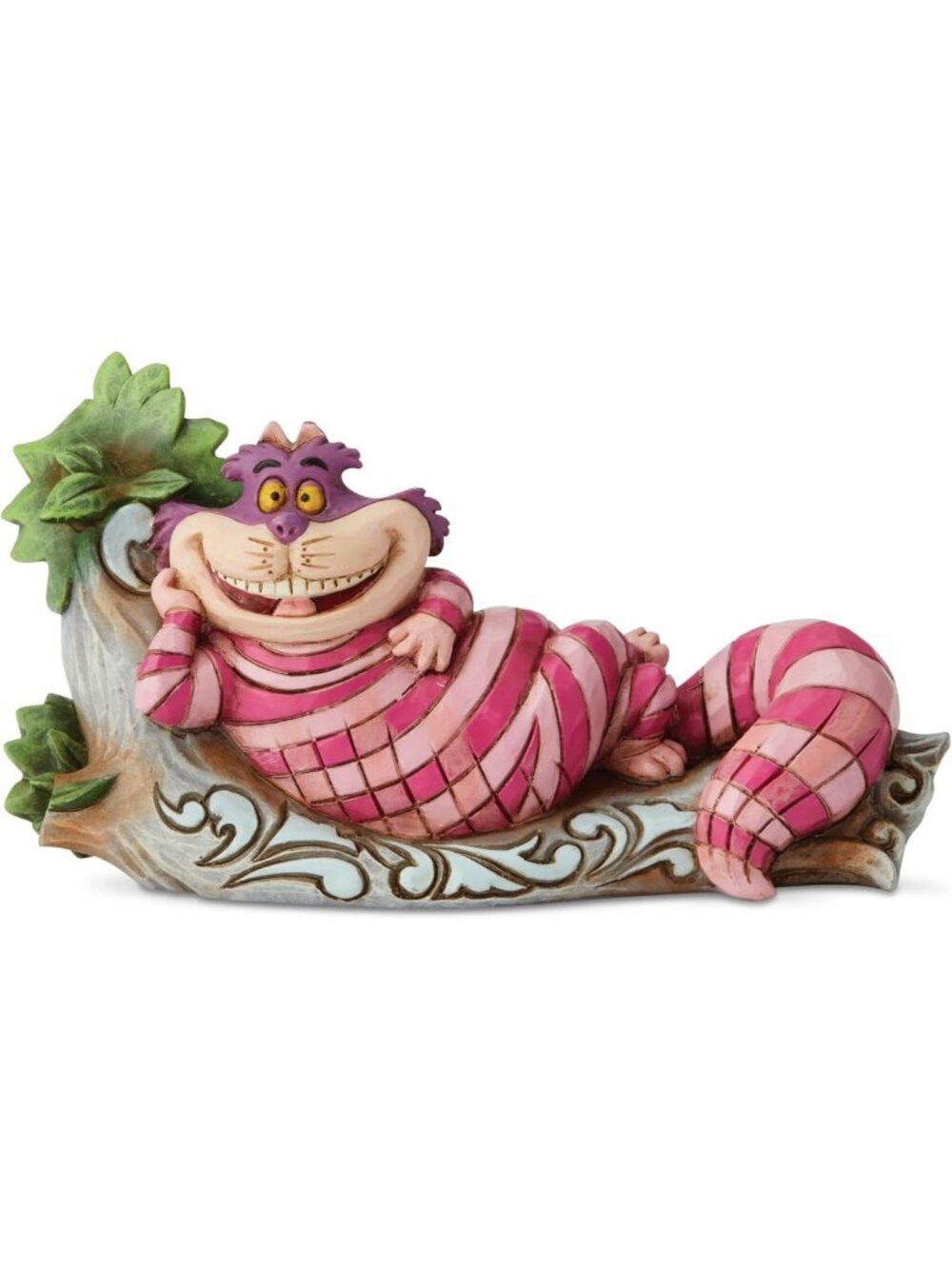 Charming Cheshire Cat Figurine - Alice in Wonderland Tree Decor, 2.72 Inch